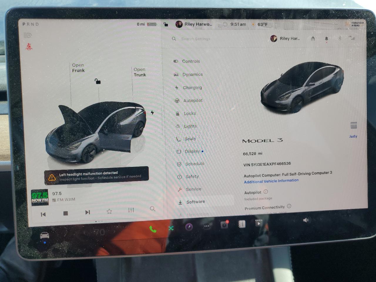 2023 Tesla Model 3 VIN: 5YJ3E1EAXPF466536 Lot: 82716445