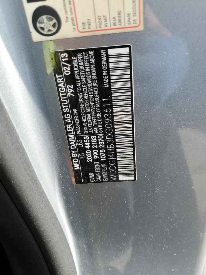 2013 Mercedes-Benz C 250 VIN: WDDGJ4HB3DG093611 Lot: 89520895