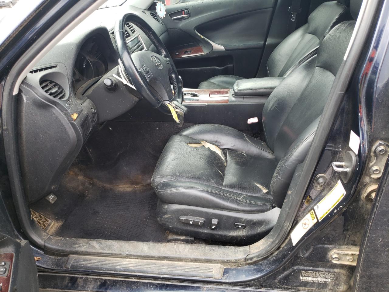 2007 Lexus Is 250 VIN: JTHCK262975009108 Lot: 82430215