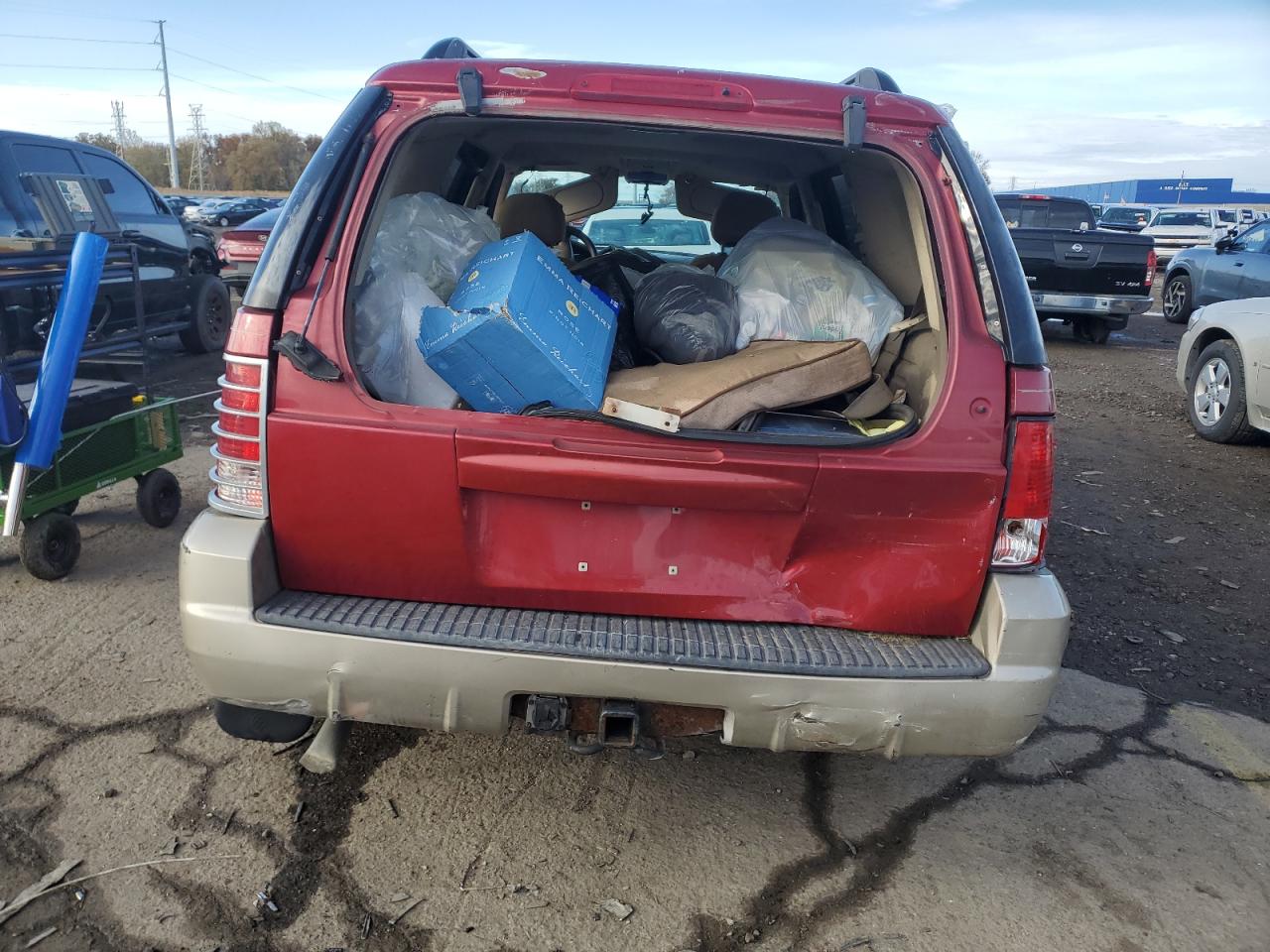 2004 Mercury Mountaineer VIN: 4M2ZU86W24UJ14886 Lot: 90744115