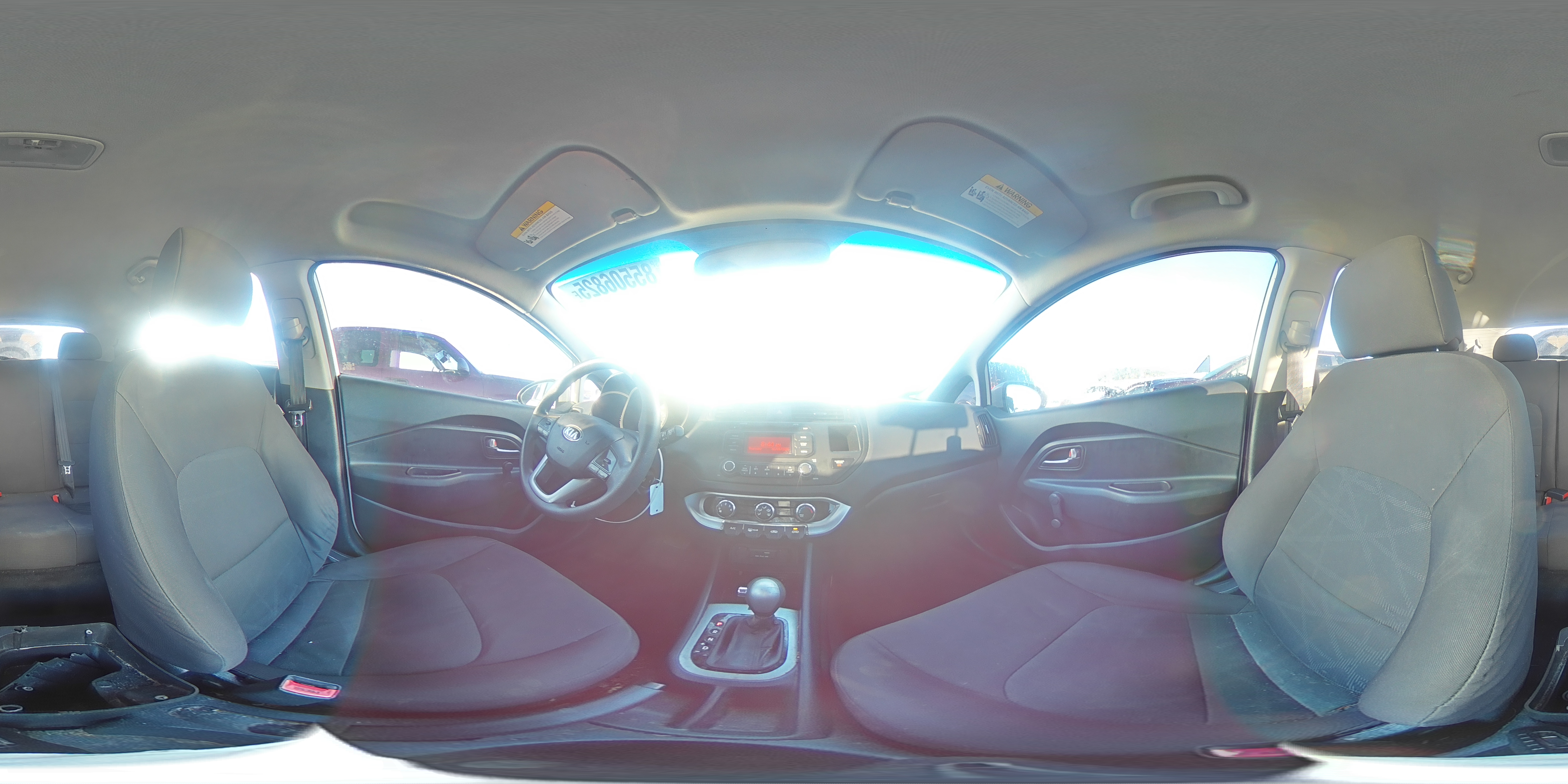 2015 Kia Rio Lx VIN: KNADM5A34F6491008 Lot: 85506825