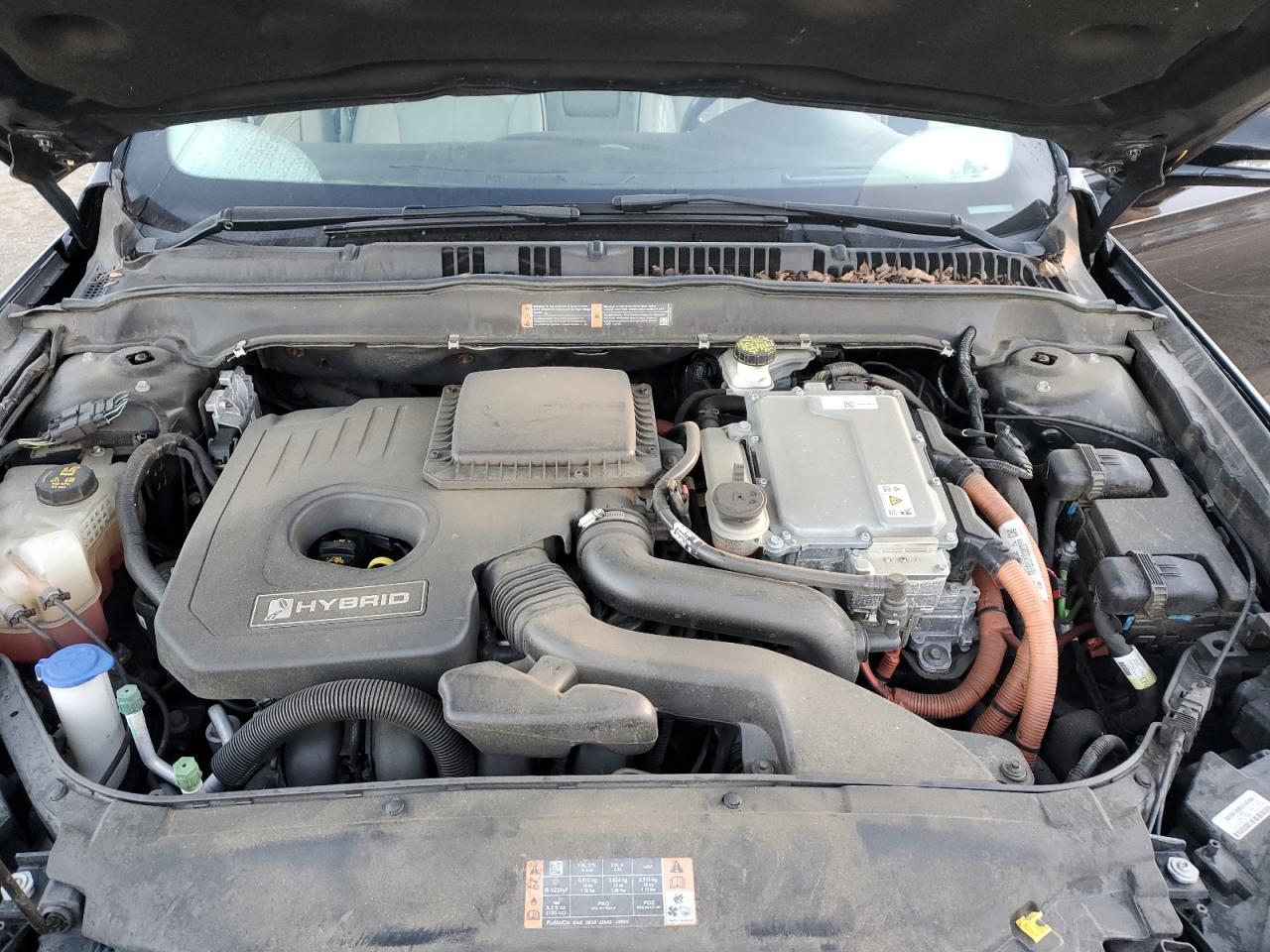 2017 Ford Fusion Titanium Hev VIN: 3FA6P0RU0HR245457 Lot: 89672345