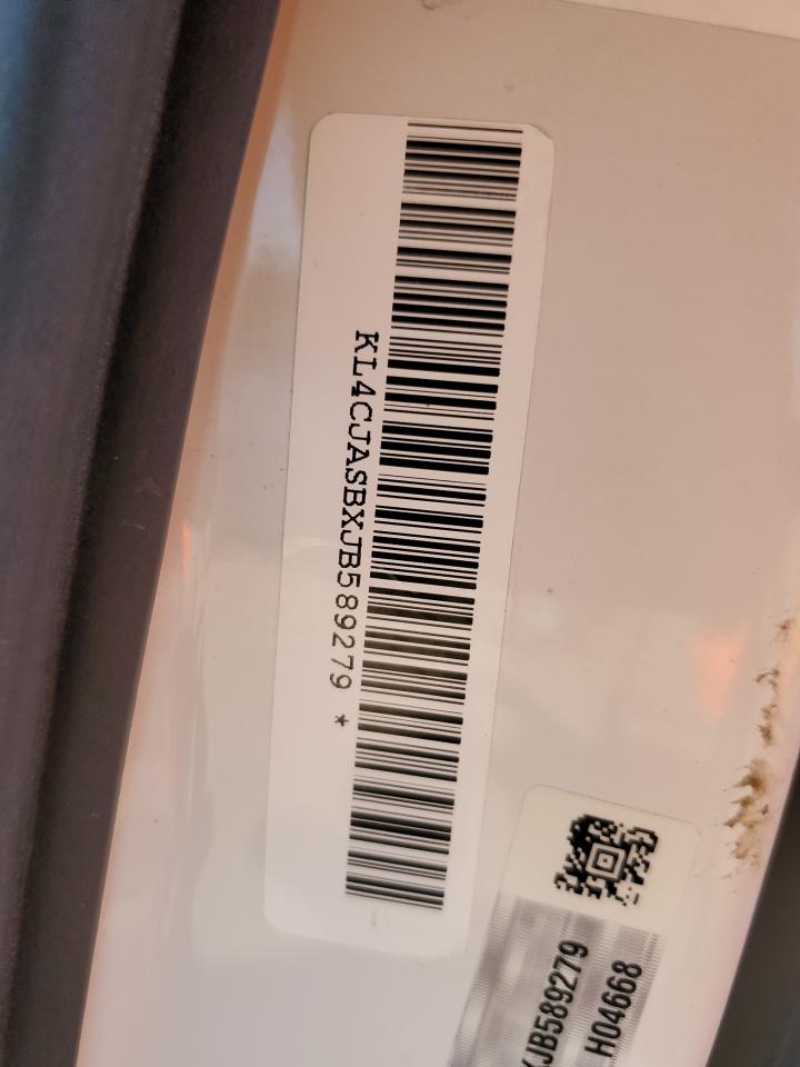 2018 Buick Encore Preferred VIN: KL4CJASBXJB589279 Lot: 84056045