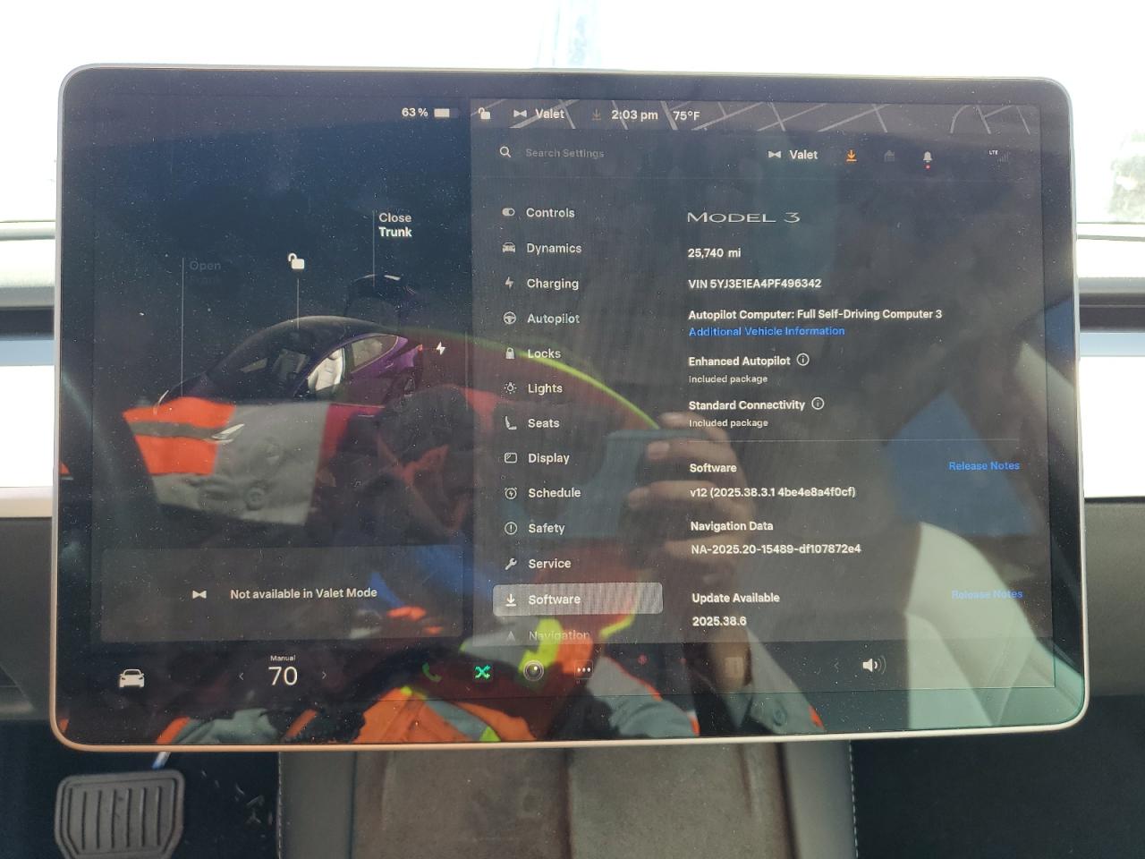 2023 Tesla Model 3 VIN: 5YJ3E1EA4PF496342 Lot: 91134325