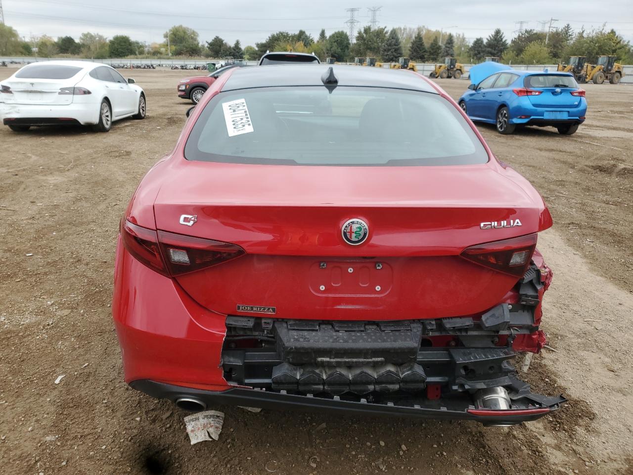 2020 Alfa Romeo Giulia VIN: ZARFANAN7L7633692 Lot: 86477535