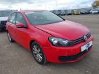 2012 VOLKSWAGEN GOLF 1.4 TSI MATCH 5DR DSG for sale at Copart CORBY
