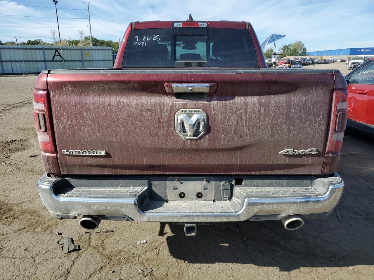 2020 Ram 1500 Laramie VIN: 1C6SRFJM3LN250091 Lot: 84553495