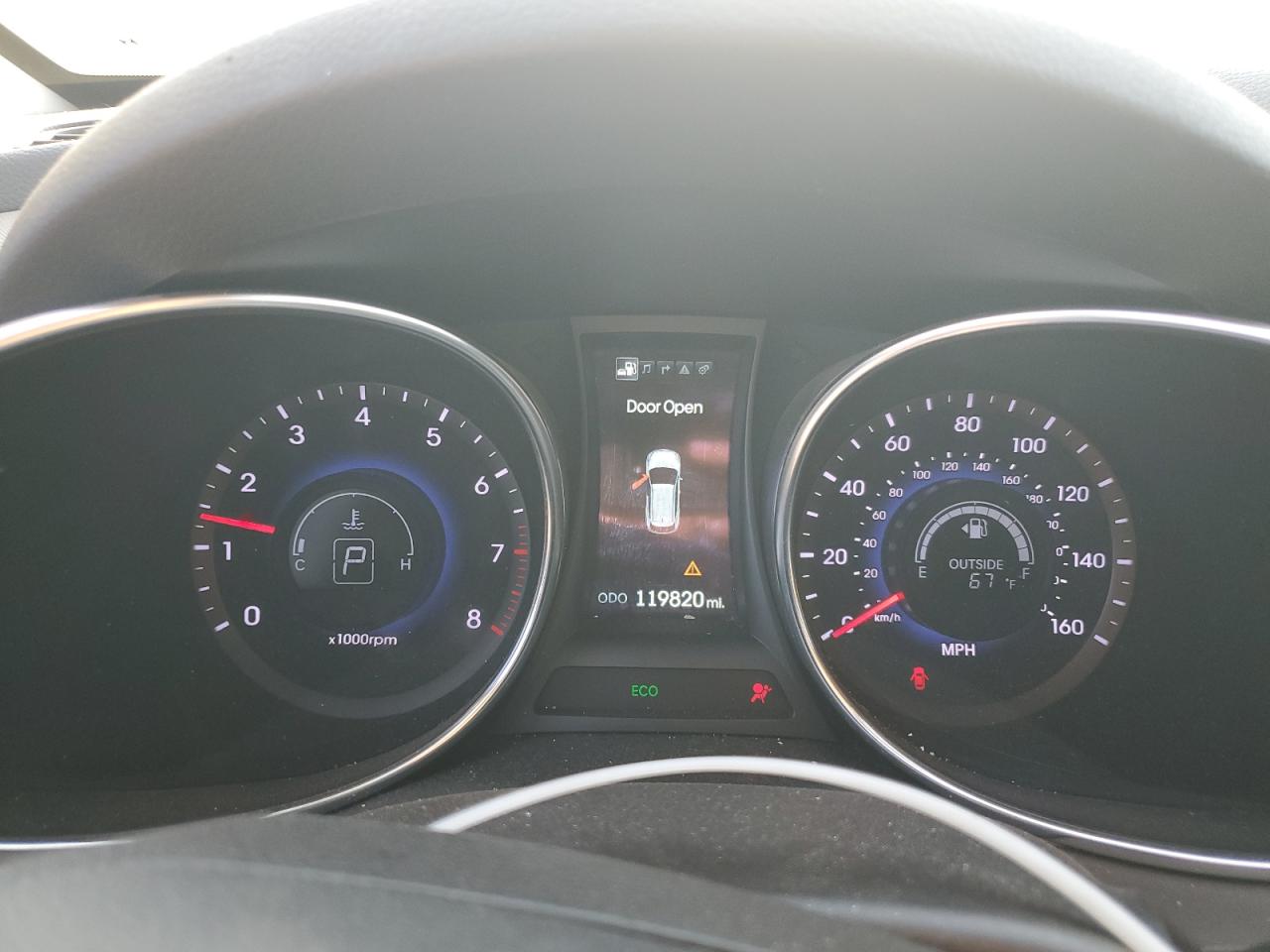 2014 Hyundai Santa Fe Gls VIN: KM8SR4HF4EU069798 Lot: 82211795