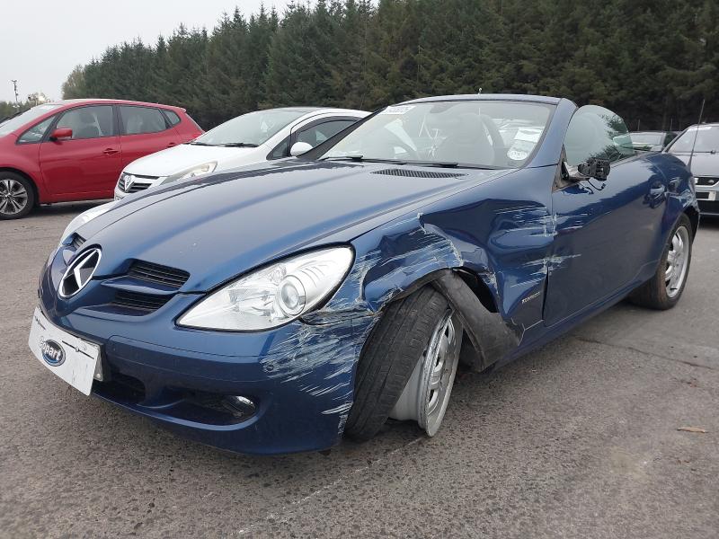 2007 MERCEDES-BENZ SLK SLK 200K 2DR TIP AUTO for sale at Copart WHITBURN