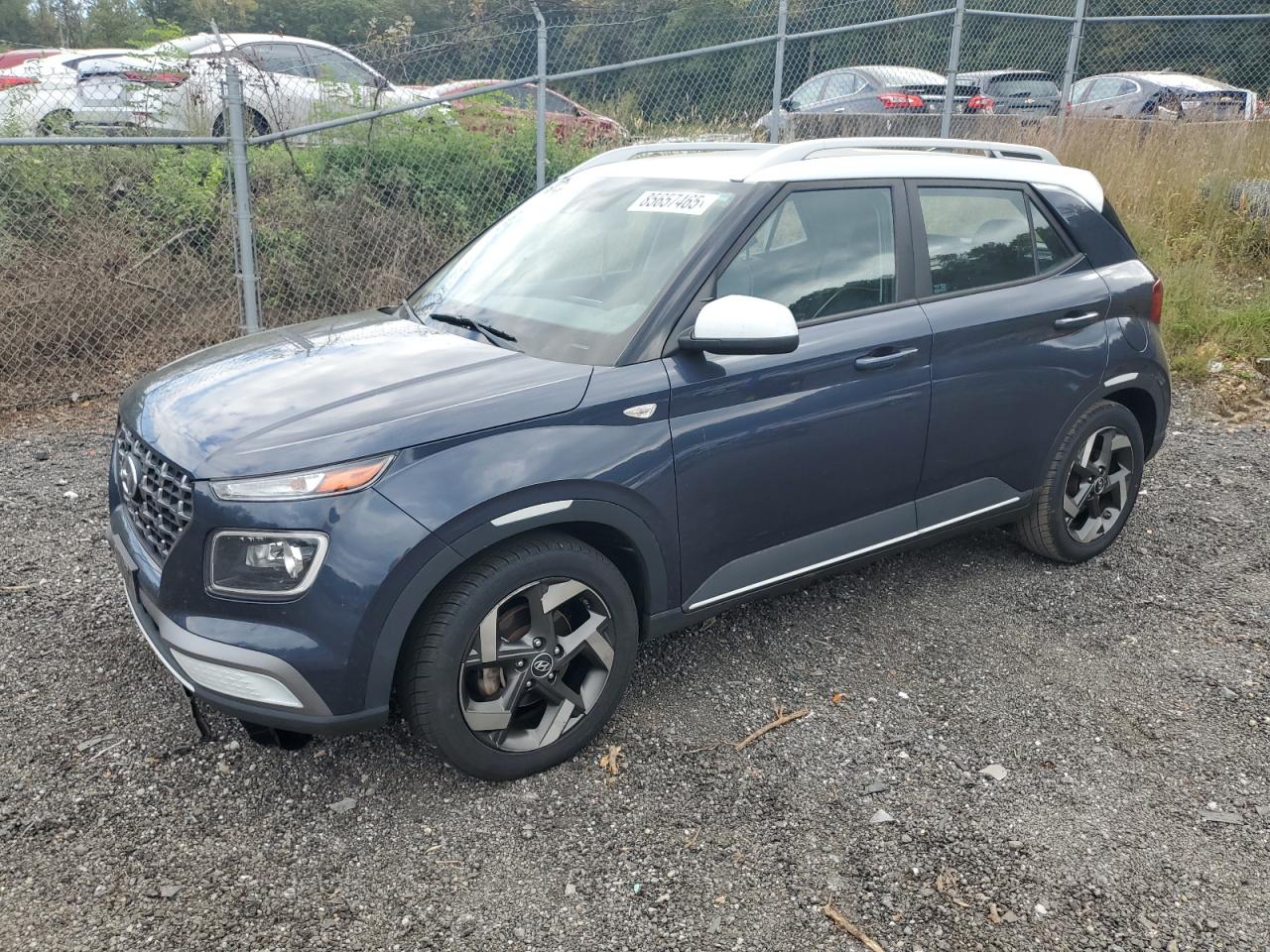 2021 HYUNDAI VENUE BLUE VIN: KMHRC8A37MU087136