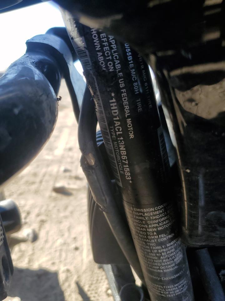 2022 Harley-Davidson Fltrxst VIN: 1HD1ACL13NB671583 Lot: 90826545