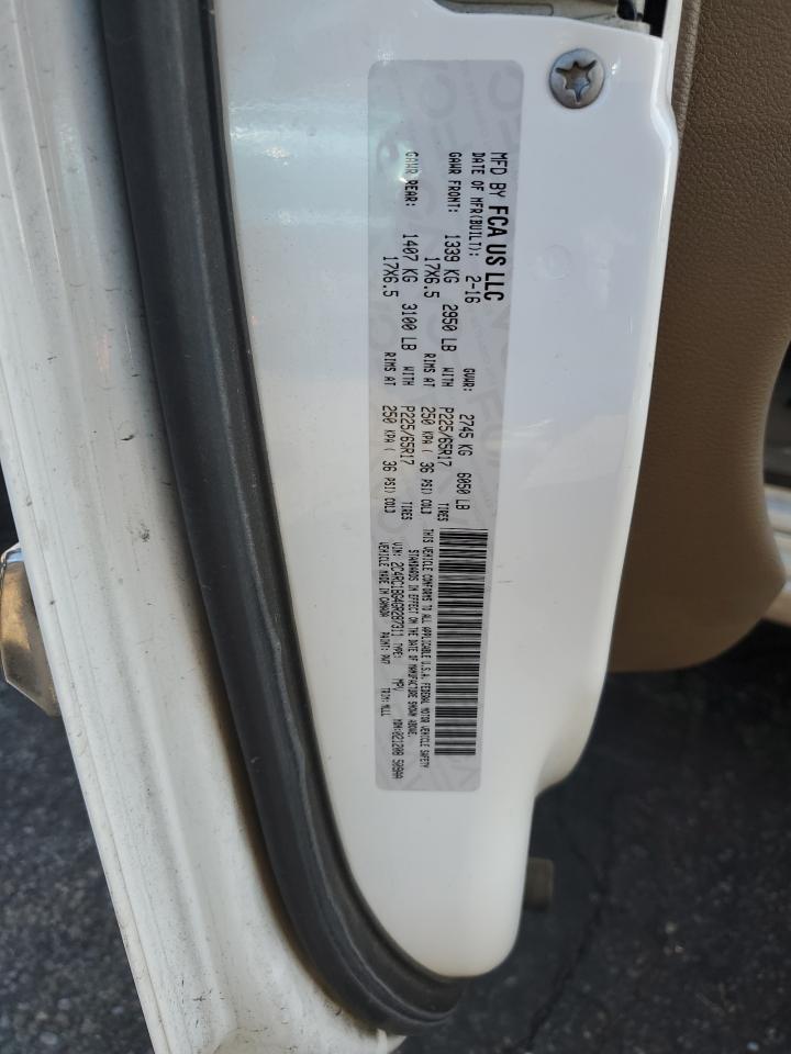 2016 Chrysler Town & Country Touring VIN: 2C4RC1BG4GR287311 Lot: 91068295