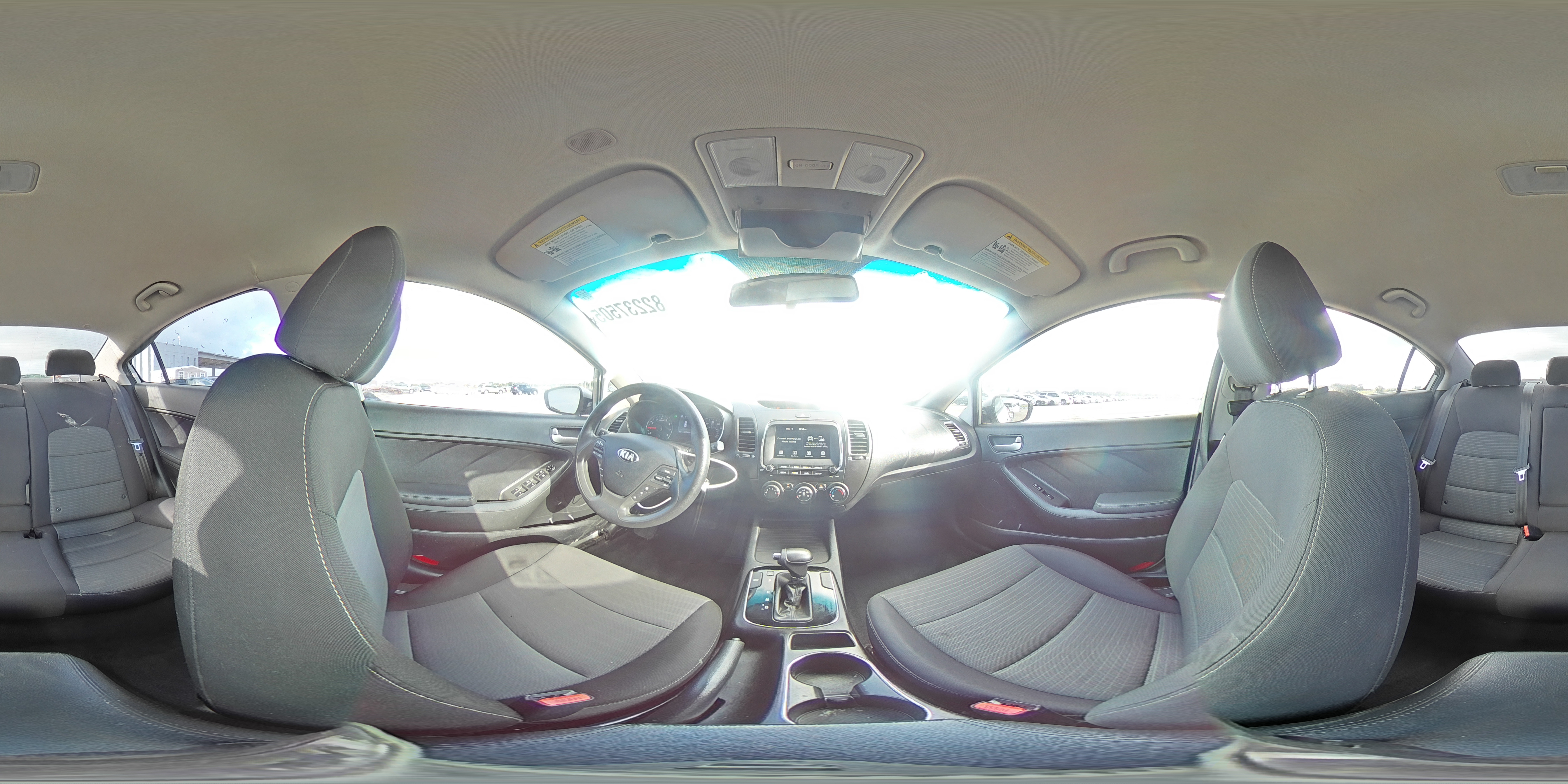 2017 Kia Forte Lx VIN: 3KPFK4A74HE152633 Lot: 91143685