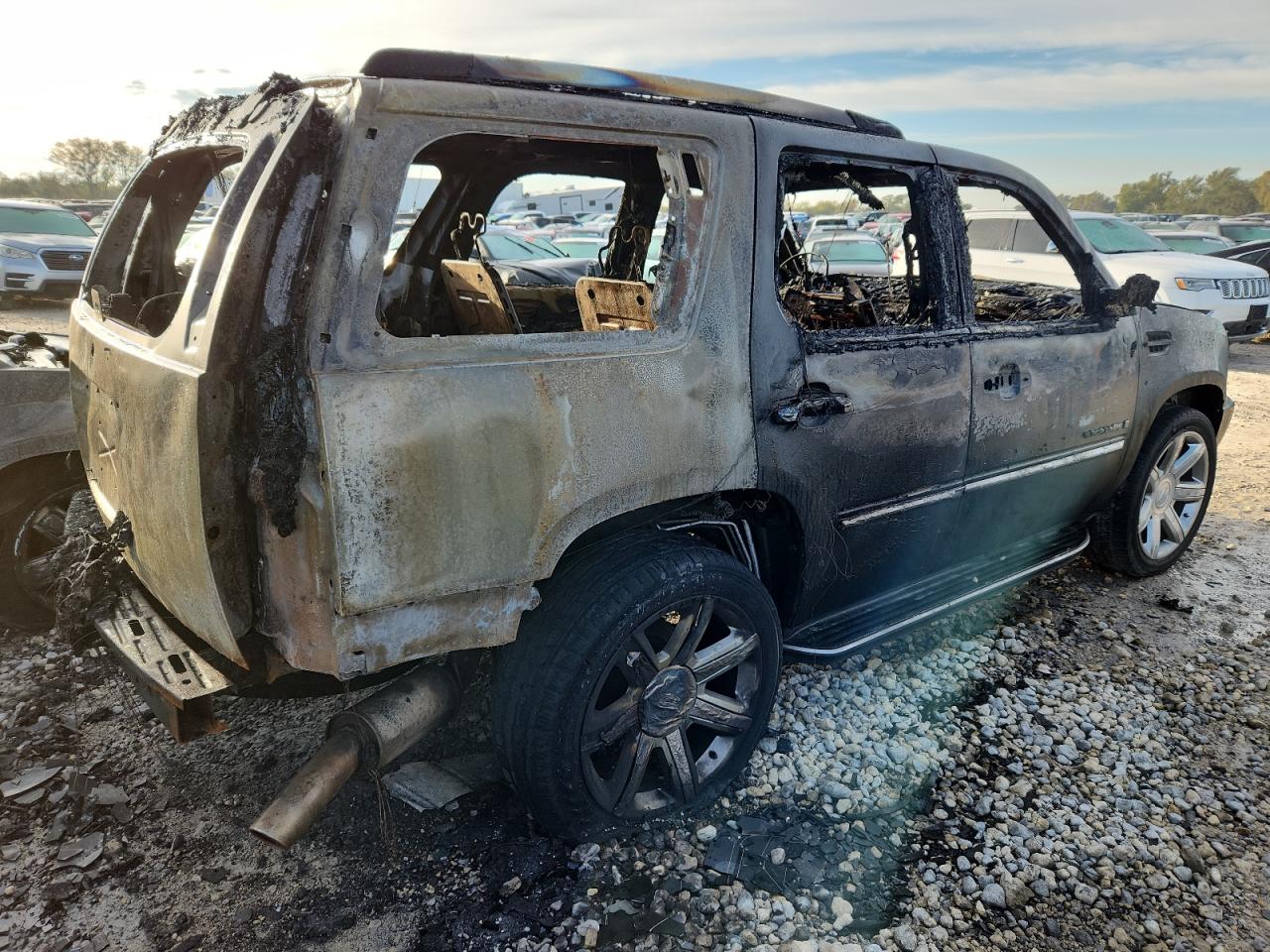 2009 Cadillac Escalade black null flexible 1GYFK13249R262890 photo #4