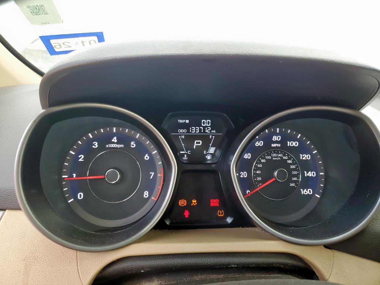 2013 Hyundai Elantra Gls VIN: 5NPDH4AE6DH271245 Lot: 86061145