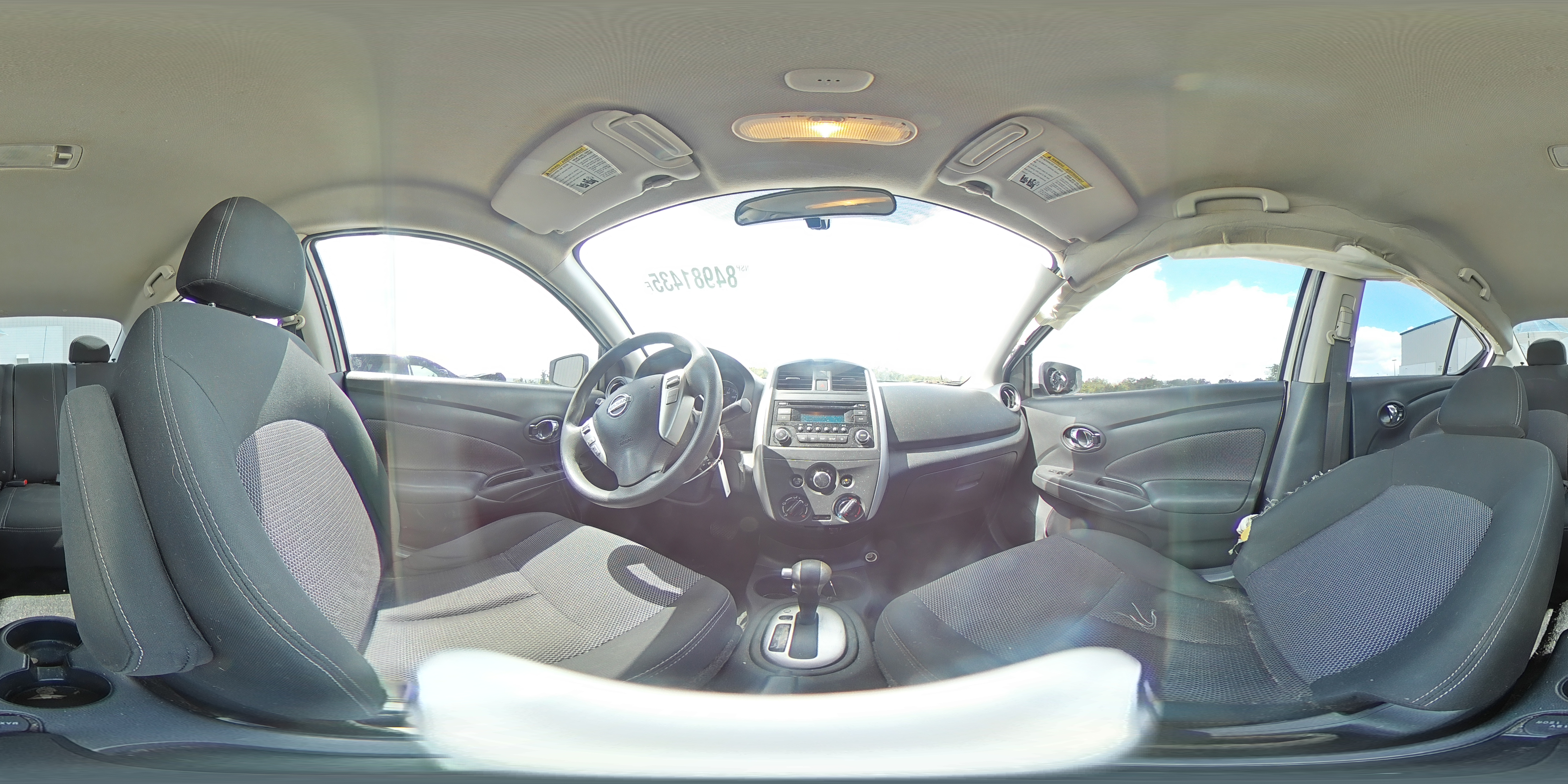 2017 Nissan Versa S VIN: 3N1CN7AP1HL867377 Lot: 84981435