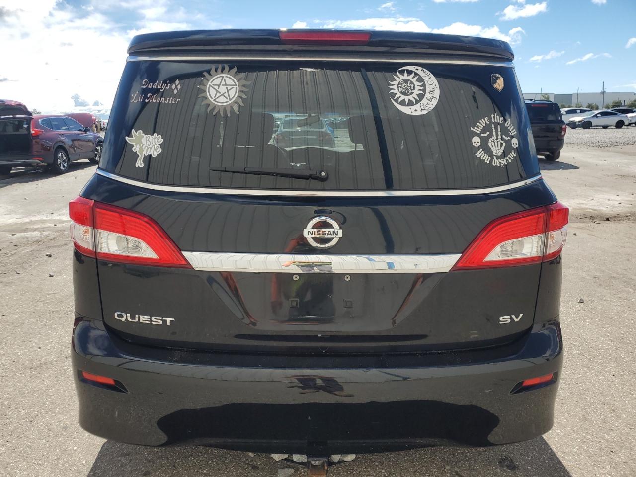 2014 Nissan Quest S VIN: JN8AE2KP1E9104385 Lot: 82328835