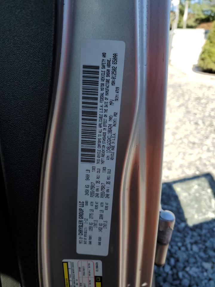 2012 Jeep Wrangler Unlimited Sport VIN: 1C4BJWDGXCL186424 Lot: 84875115