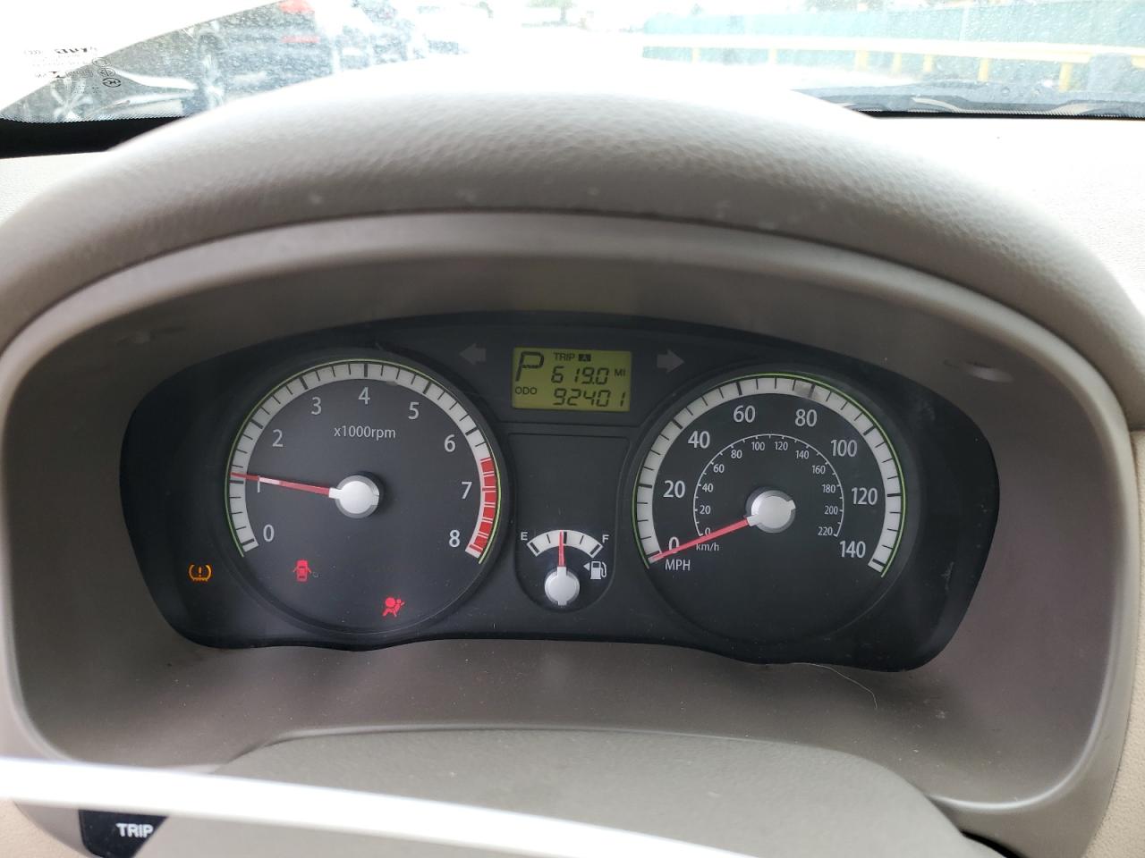 2009 Kia Rio Base VIN: KNADE223396442865 Lot: 86179875