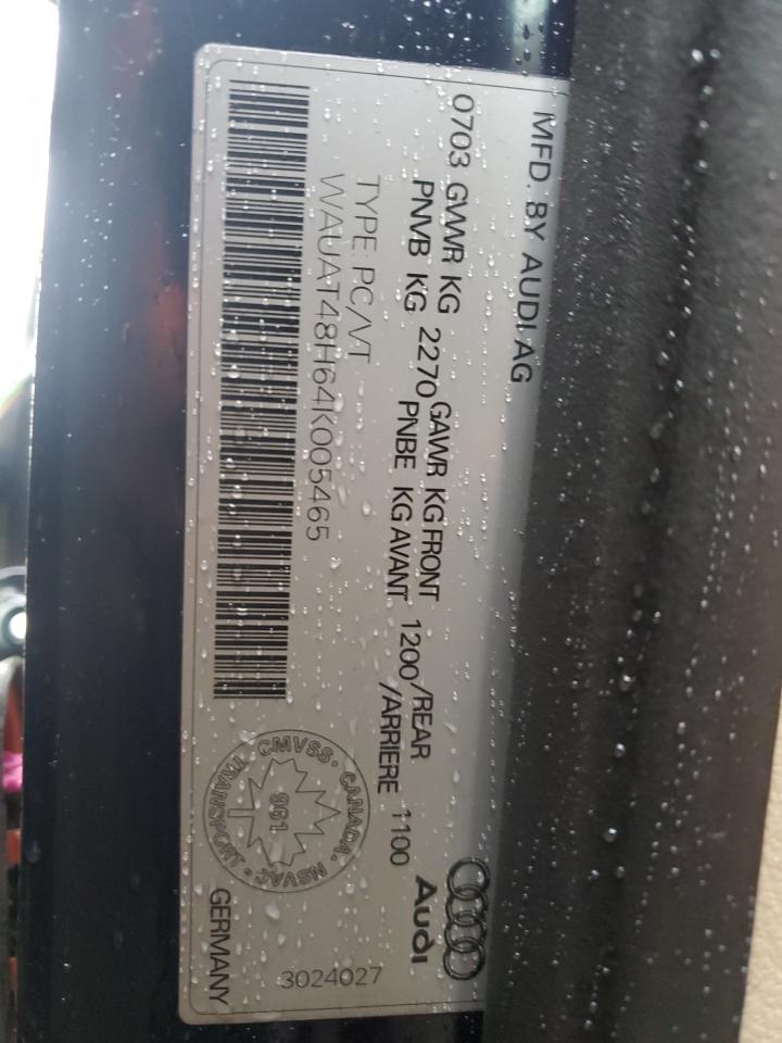 2004 Audi A4 3.0 Cabriolet VIN: WAUAT48H64K005465 Lot: 86819645