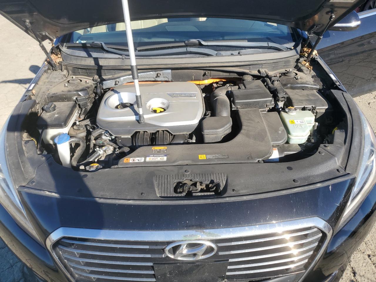 2017 Hyundai Sonata Hybrid VIN: KMHE34L31HA075219 Lot: 86843215