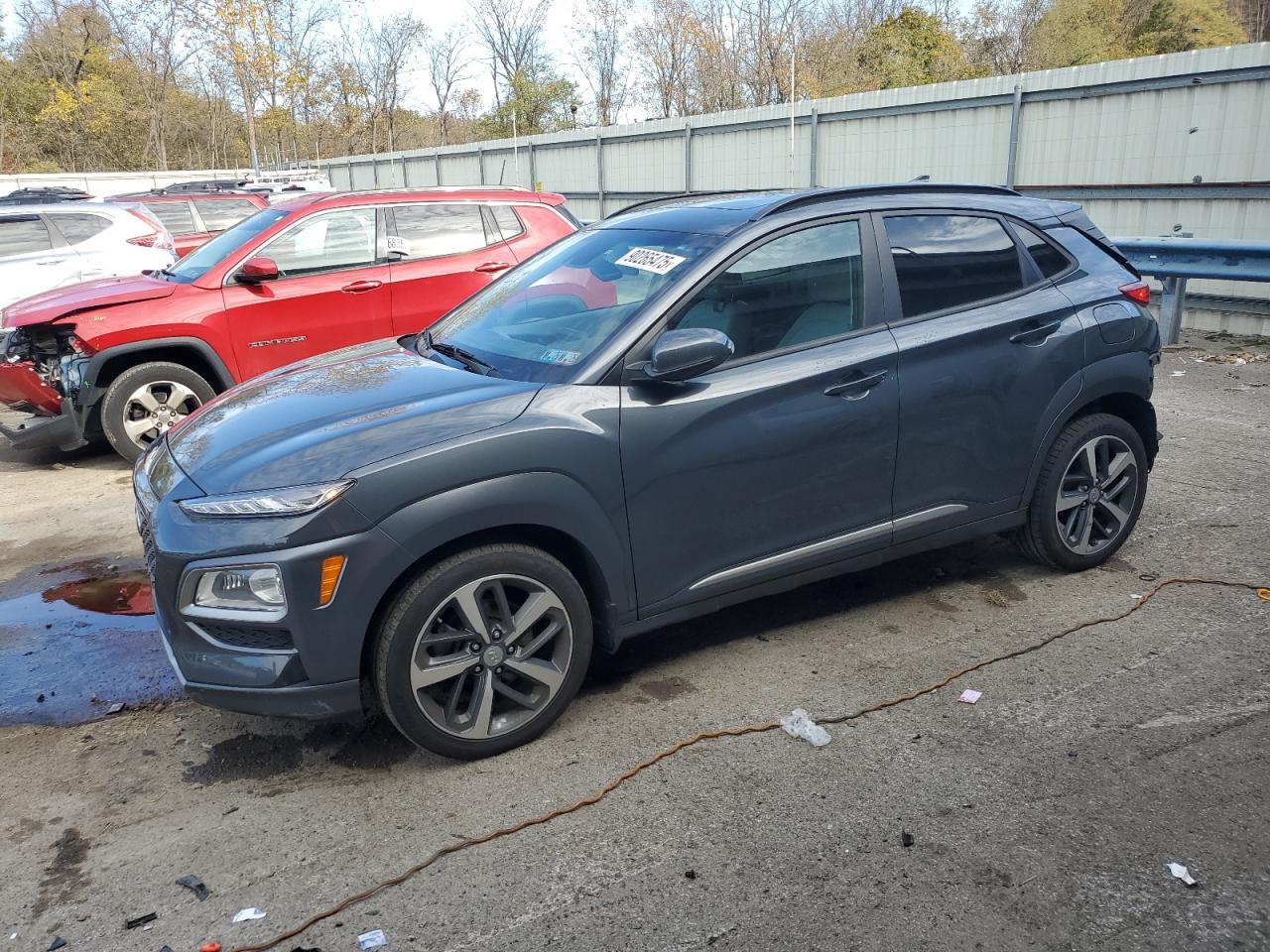 2021 Hyundai Kona Limited VIN: KM8K3CA57MU688925 Lot: 90265475