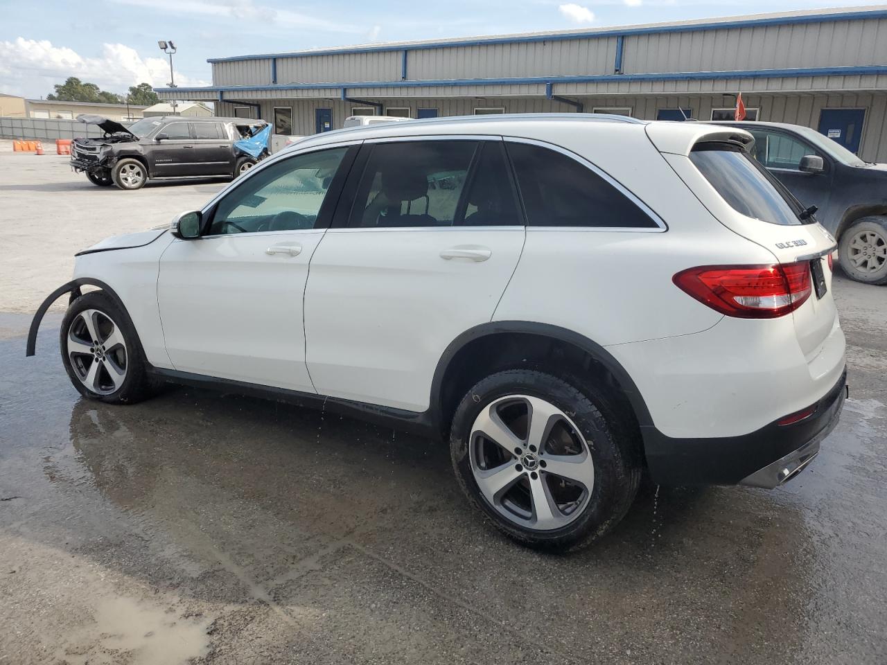 2019 Mercedes-Benz Glc 300 white  gas WDC0G4JB1KV127679 photo #3