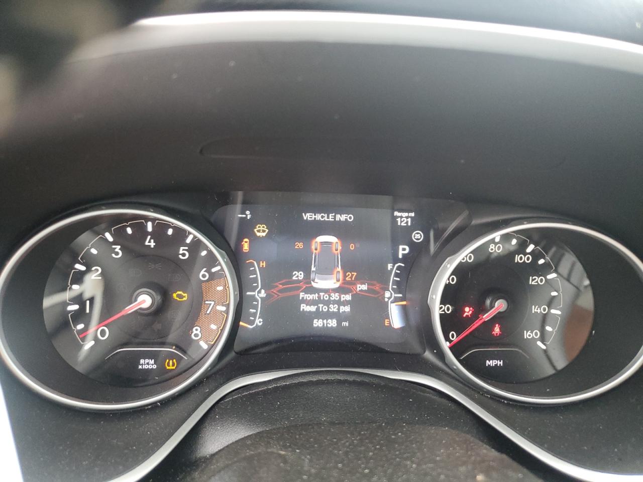 2019 Jeep Compass Latitude VIN: 3C4NJCBB8KT743899 Lot: 85475485