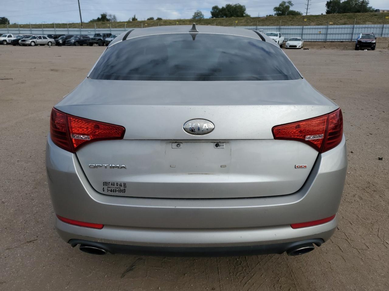 2013 Kia Optima Lx VIN: 5XXGM4A7XDG255023 Lot: 84381345