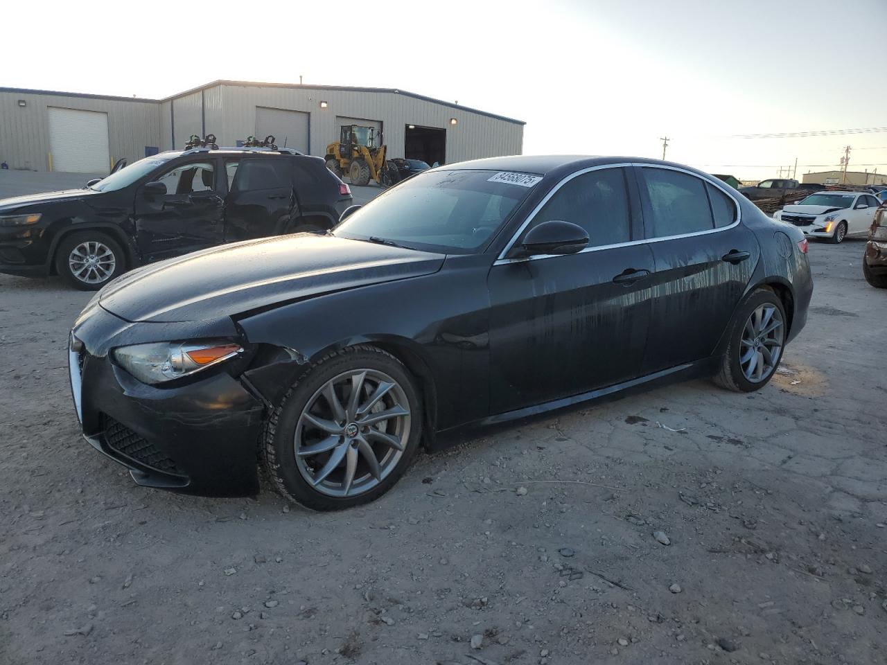 2017 ALFA ROMEO GIULIA BLACK VIN: ZARFAEBN8H7532876