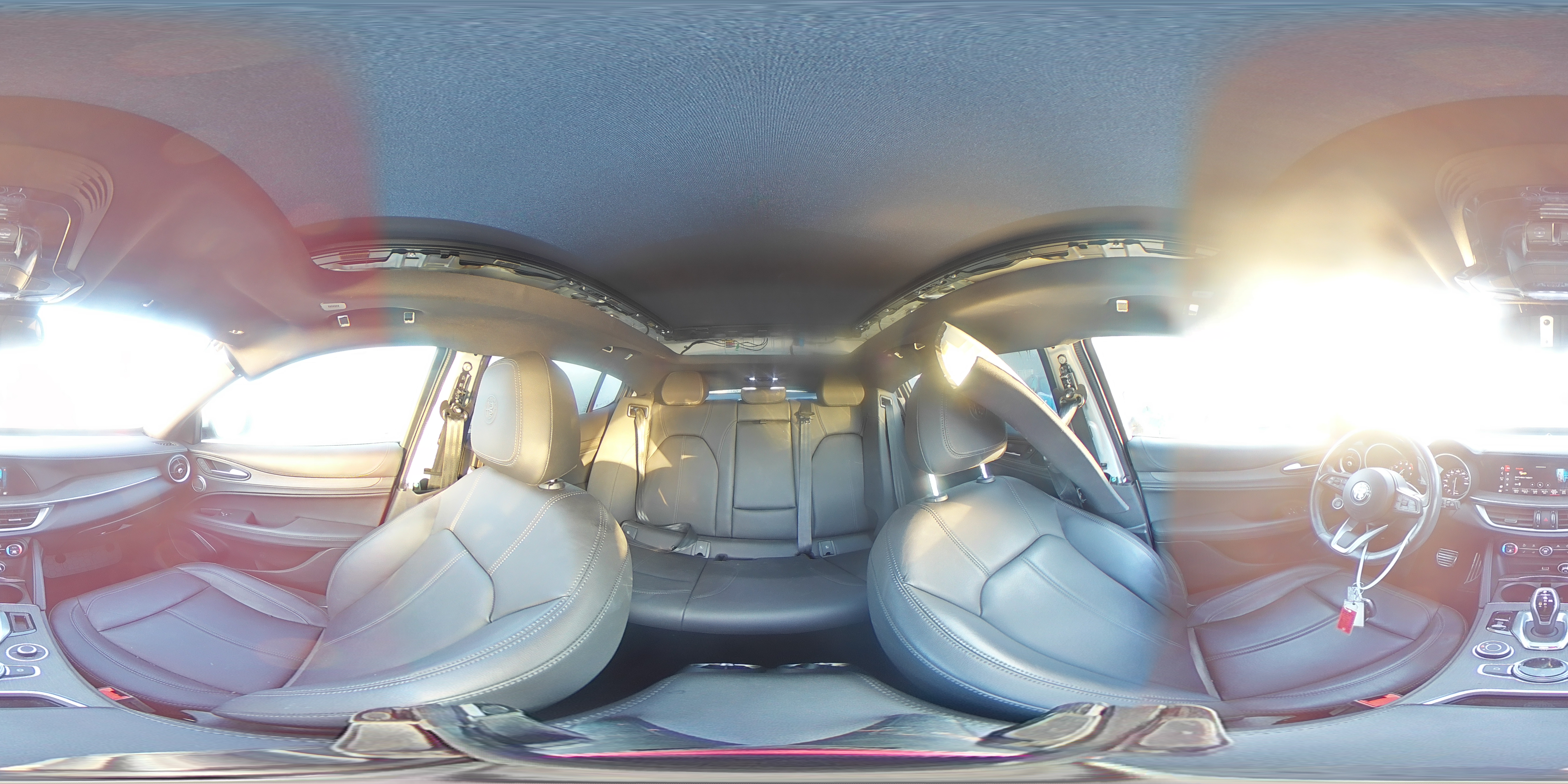 2022 Alfa Romeo Stelvio Ti VIN: ZASPAKBN7N7D26206 Lot: 83955435