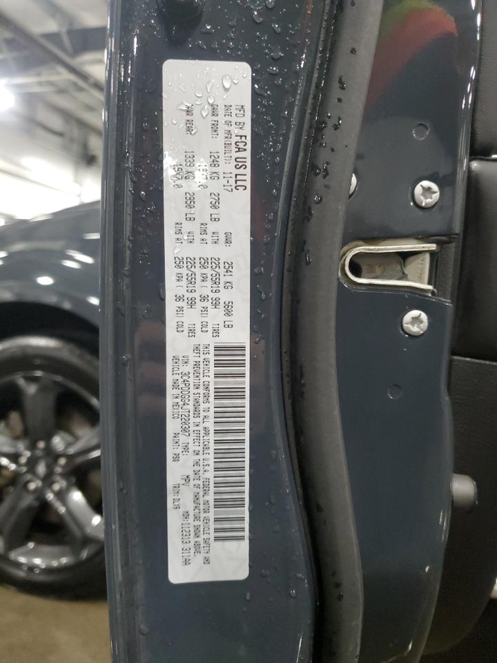 2018 Dodge Journey Crossroad VIN: 3C4PDDGG4JT220307 Lot: 87222355