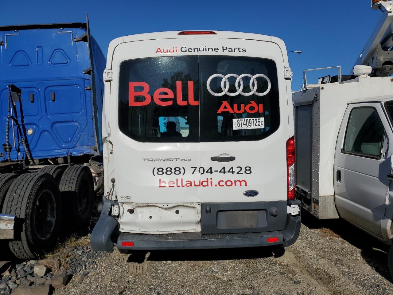 2016 Ford Transit 250 Delivery Van VIN: 1FTYR2CM4GKA81537 Lot: 87409725