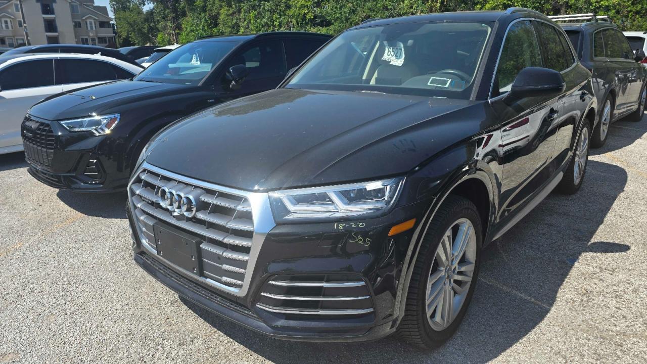 2018 Audi Q5 Premium Plus black null gas WA1BNAFY7J2165217 photo #3