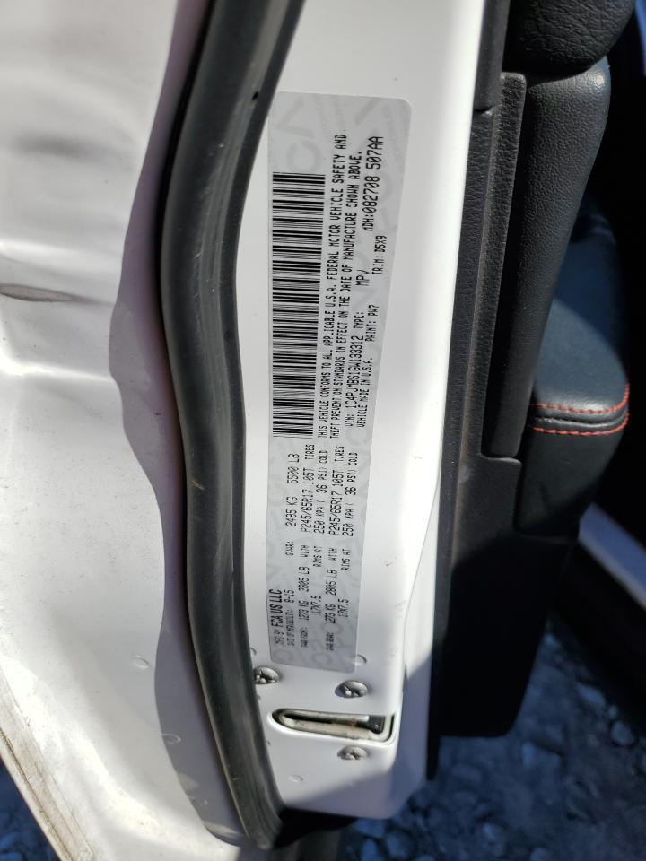 2016 Jeep Cherokee Trailhawk VIN: 1C4PJMBS1GW133312 Lot: 82638665