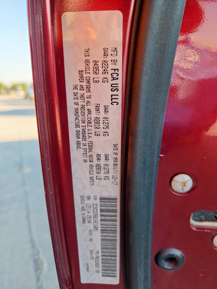 2018 Dodge Challenger Sxt VIN: 2C3CDZAG6JH216891 Lot: 84621945