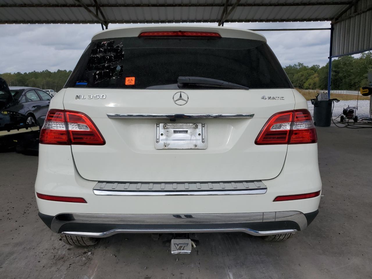 2013 Mercedes-Benz Ml 350 4Matic VIN: 4JGDA5HB0DA242509 Lot: 85708095