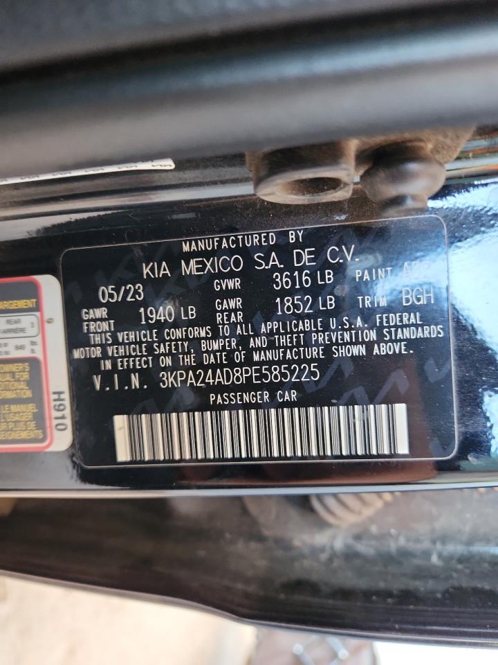 2023 Kia Rio Lx VIN: 3KPA24AD8PE585225 Lot: 81886775