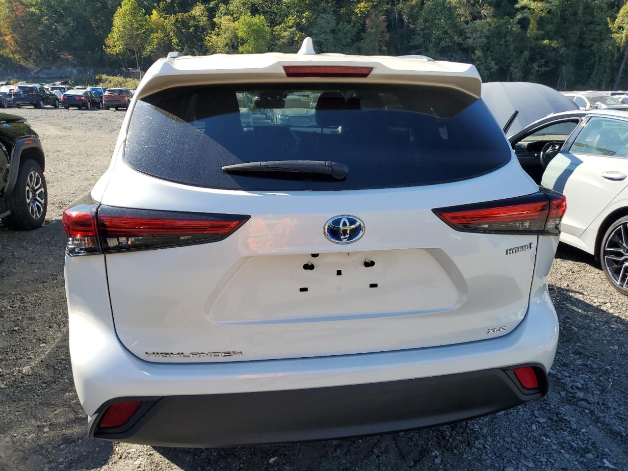 2021 Toyota Highlander Hybrid Xle VIN: 5TDGBRCH4MS048943 Lot: 85675965