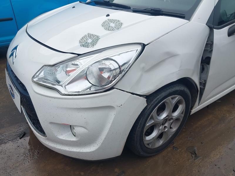 2012 CITROEN C3 WHITE 