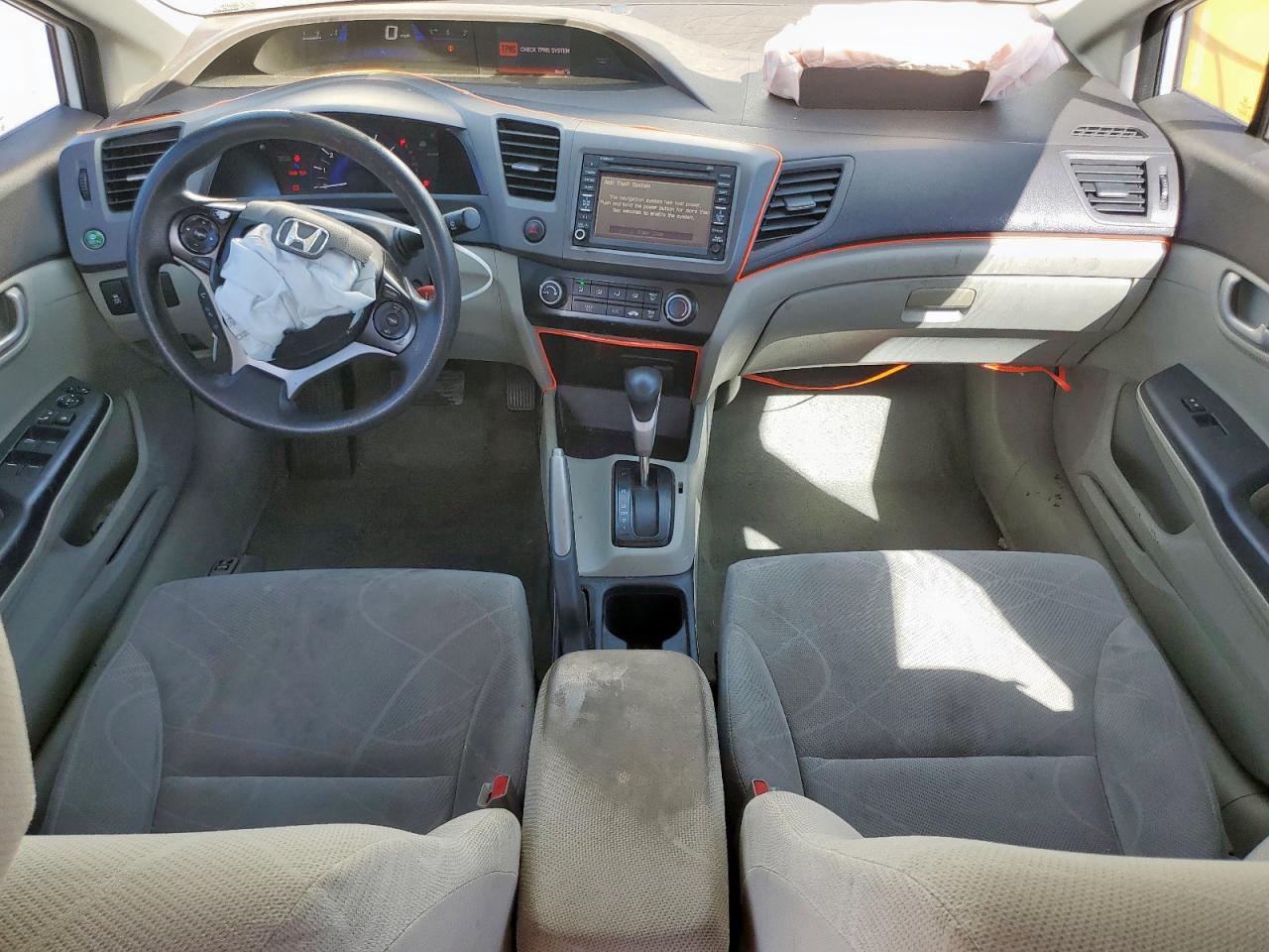 2012 Honda Civic Natural Gas VIN: 19XFB5F57CE000206 Lot: 86138475