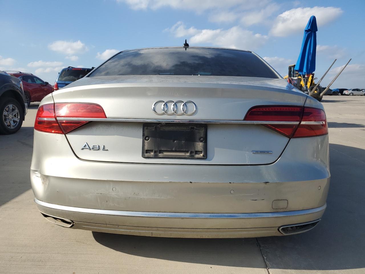 2015 Audi A8 L Quattro VIN: WAU3GAFD4FN029499 Lot: 90279555