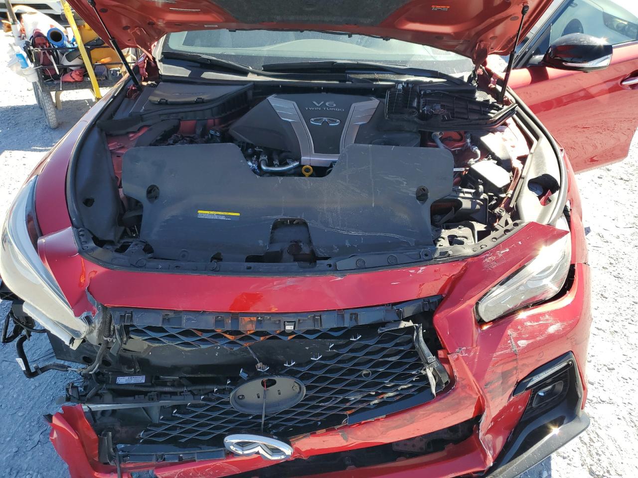 2023 Infiniti Q50 Sensory VIN: JN1EV7CPXPM510385 Lot: 86123315