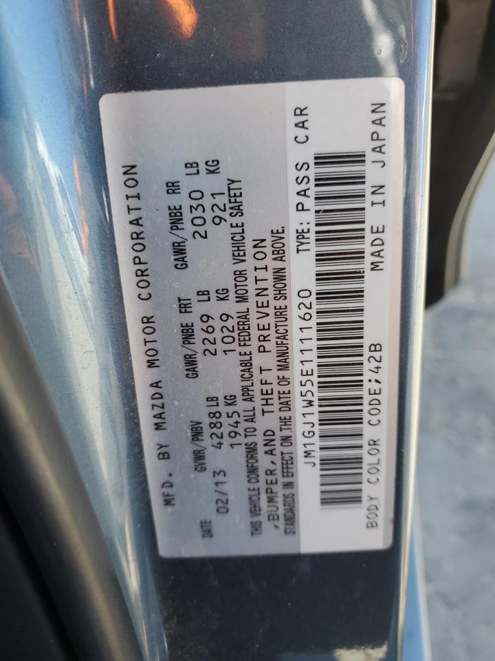 2014 Mazda 6 Grand Touring VIN: JM1GJ1W55E1111620 Lot: 90107155