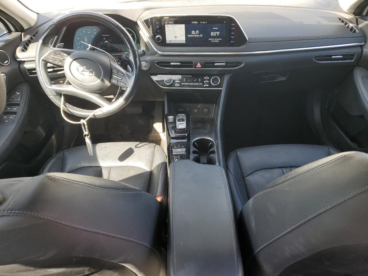 2021 Hyundai Sonata Hybrid VIN: KMHL54JJ2MA021635 Lot: 82174955