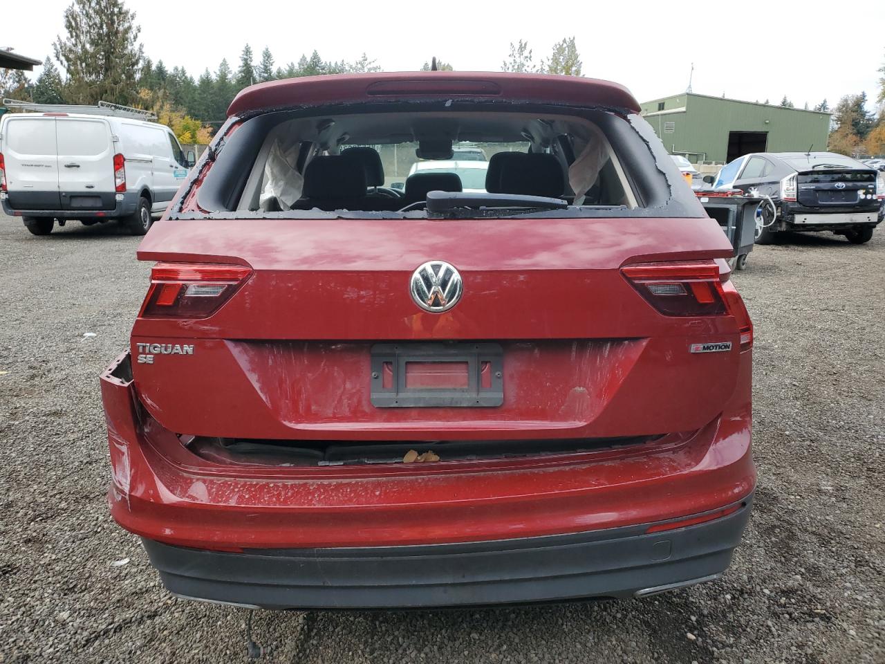 2019 Volkswagen Tiguan Se VIN: 3VV2B7AX2KM197116 Lot: 85570675