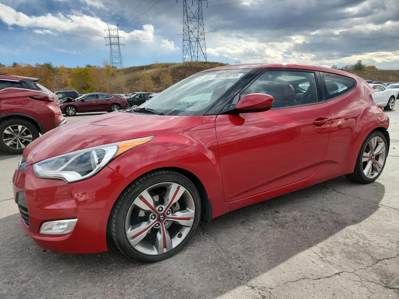 KMHTC6AD1CU028343 2012 Hyundai Veloster 2012 Hyundai Veloster VIN: KMHTC6AD1CU028343 Lot: 90246015