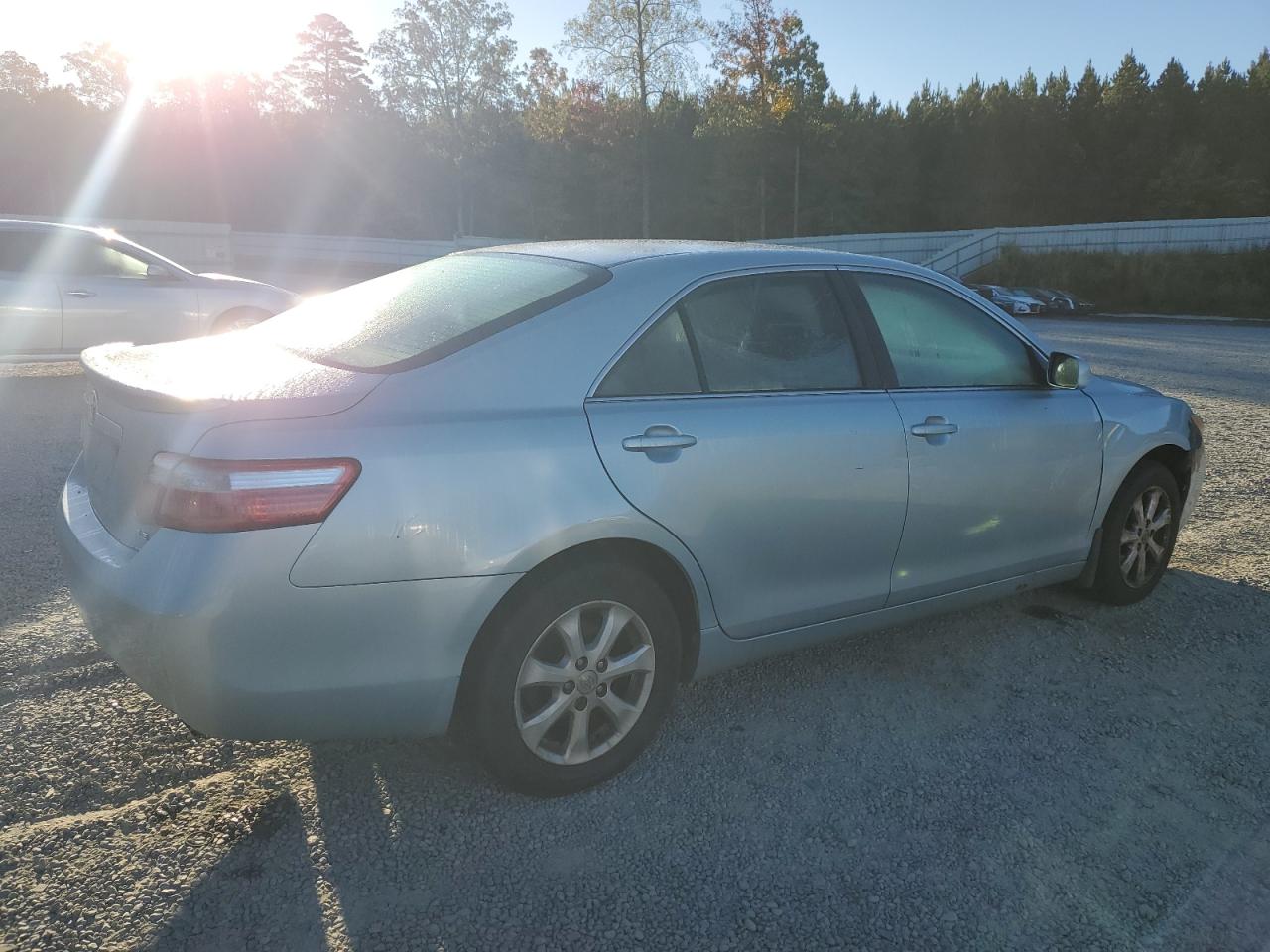 2007 Toyota Camry Ce blue sedan gas 4T1BE46KX7U713738 photo #4