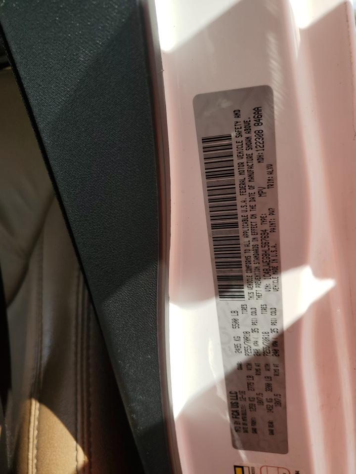 2017 Jeep Wrangler Unlimited Sahara VIN: 1C4BJWEG8HL567694 Lot: 82211235