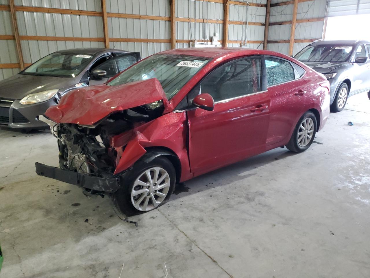 3KPC24A66NE187874 2022 Hyundai Accent Se 2022 Hyundai Accent Se VIN: 3KPC24A66NE187874 Lot: 89521445